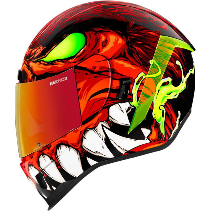 Casque moto Icon AIRFORM MANIC'R RED Casque moto Icon AIRFORM MANIC'R RED