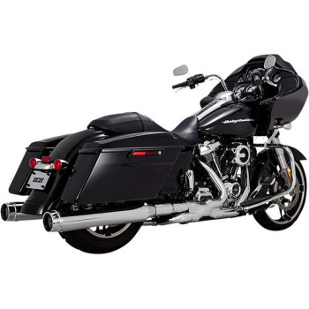 Muffler Vance &amp- Hines TORQUER 450 CHROME (16674) Harley TOURING 17-