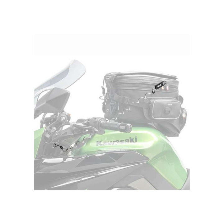 Givi S221 spiral cable luggage lock + padlock Givi S221 spiral cable luggage lock + padlock