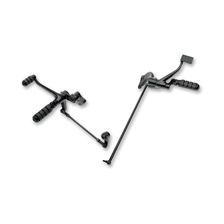 Commandes avancées +2 pouces Drag Specialties Noir Harley SPORTSTER 04-13