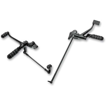 Commandes avancées +2 pouces Drag Specialties Noir Harley SPORTSTER 04-13