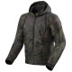 Motorcycle jacket Rev'it FLARE 2 CAMO DARK GREEN