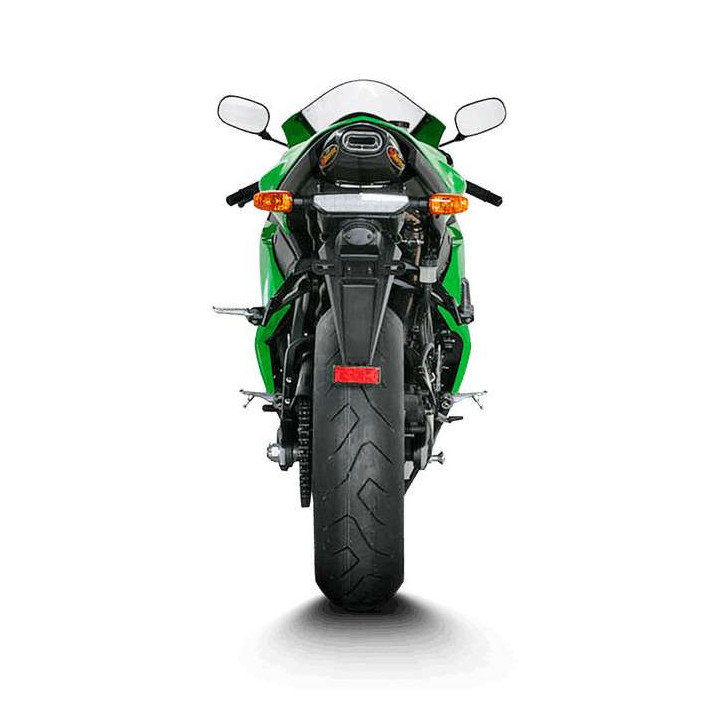 Akrapovic Titanium approved muffler Kawasaki ZX-6R 07-08