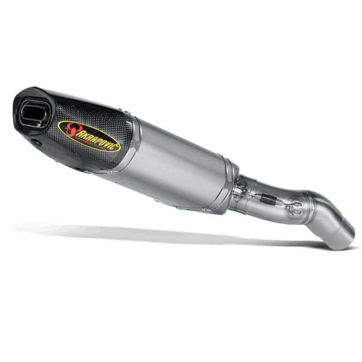 Akrapovic Titanium approved muffler Kawasaki ZX-6R 07-08