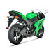 Akrapovic Titanium approved muffler Kawasaki ZX-6R 07-08