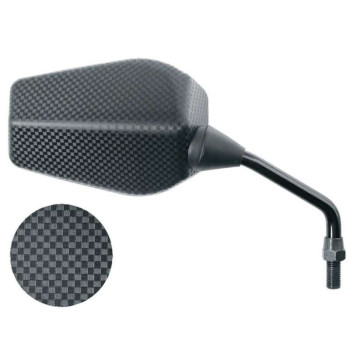 Rétroviseur homologué Bihr droit F1 Carbone noir M10/125