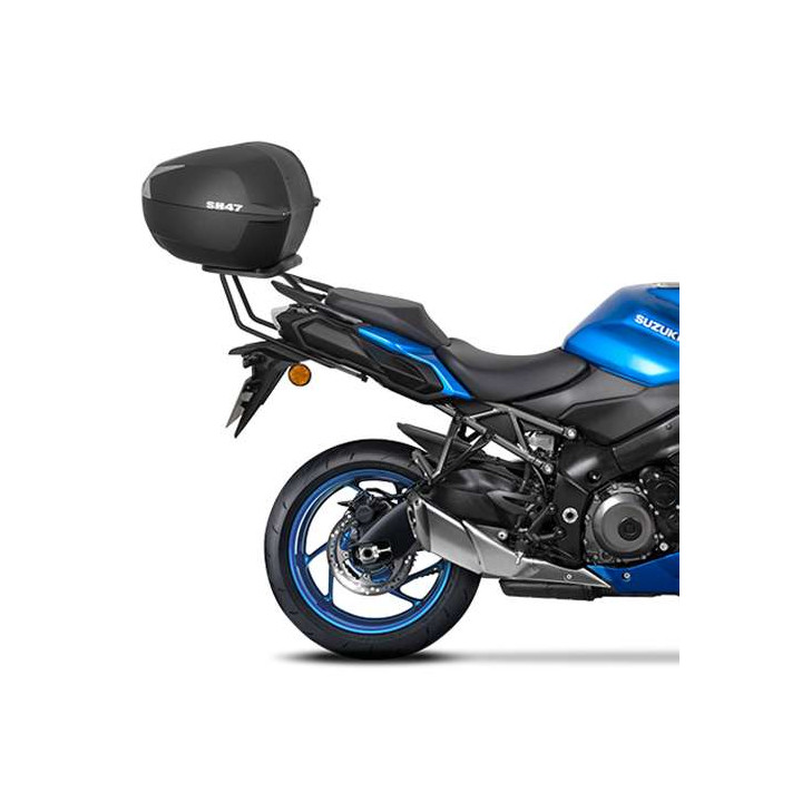 Kit top case Shad SH47 WHITE + support Top Master (S0GS12ST) GSX-S1000 GT Kit top case Shad SH47 WHITE + support Top Master (S0GS12ST) GSX-S1000 GT