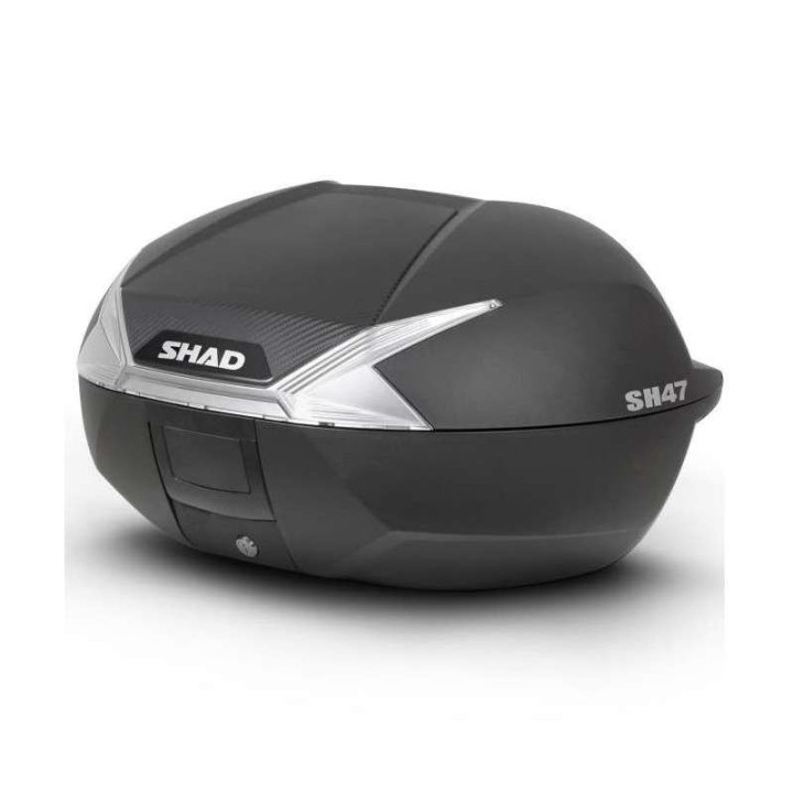 Shad SH47 WHITE top case kit + Top Master bracket (S0GS12ST) GSX-S1000 GT Shad SH47 WHITE top case kit + Top Master bracket (S0GS12ST) GSX-S1000 GT