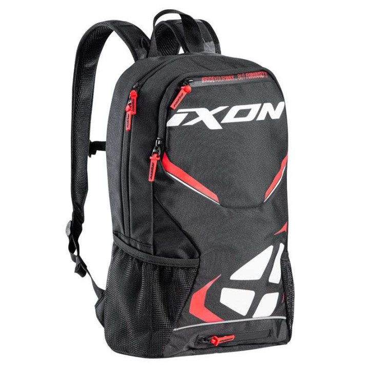 Sac à dos moto Ixon R-TENSION 23 NOIR/ROUGE