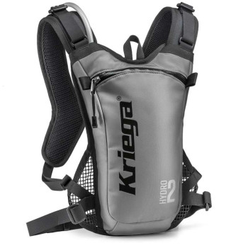 Sac à dos d'hydratation 2L Kriega HYDRO-2 SILVER Sac à dos d'hydratation 2L Kriega HYDRO-2 SILVER