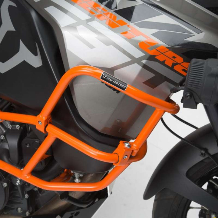 Pare-carters supérieurs SW-Motech KTM ADVENTURE 1090/1290R/S sur crashbar KTM
