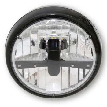 7-inch LED motorcycle headlight HIGHSIDER RENO Type 3 Black