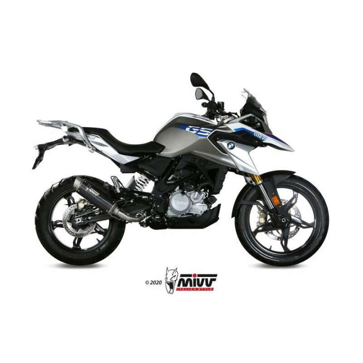 Ligne complète Mivv GP PRO Inox noir (B.035.LXBP) BMW G310GS