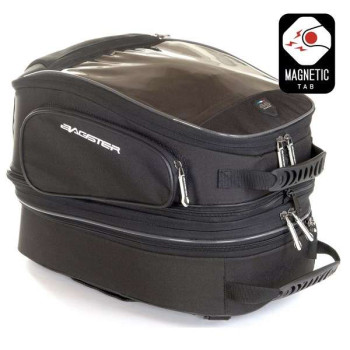 Sacoche réservoir Bagster TRAVEL EVO 24-31 litres + fixation magnétique XAC220 Sacoche réservoir Bagster TRAVEL EVO 24-31 litres + fixation magnétique XAC220