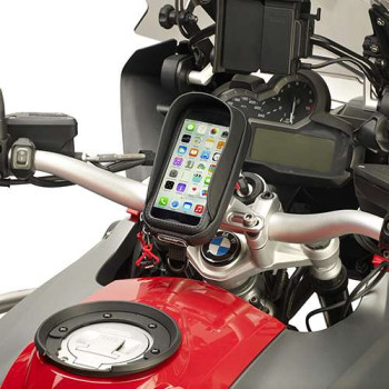 Support moto GIVI S956B pour iPhone 6 / Galaxy A5