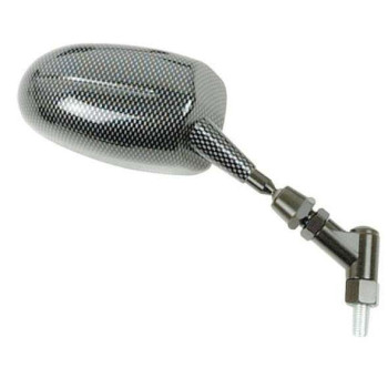 Vparts F1 Oval straight carbon motorcycle mirror Vparts F1 Oval straight carbon motorcycle mirror