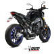 Complete line Mivv X-M1 Inox black (Y.066.LC4B) Yamaha MT-09 21-