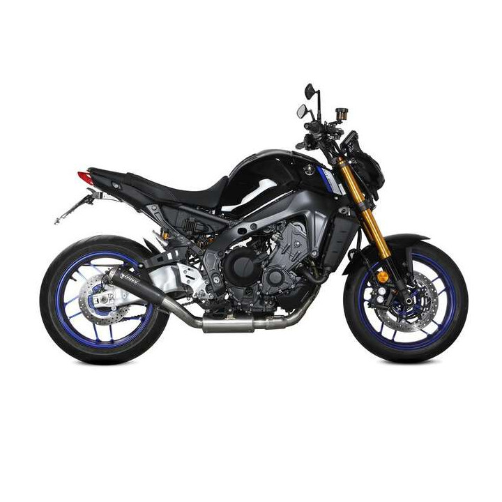Complete line Mivv X-M1 Inox black (Y.066.LC4B) Yamaha MT-09 21-