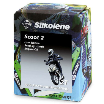 Huile moteur Silkolene SCOOT 2 4 litres Huile moteur Silkolene SCOOT 2 4 litres