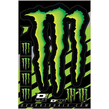 D'COR MONSTER CLAW sticker sheet