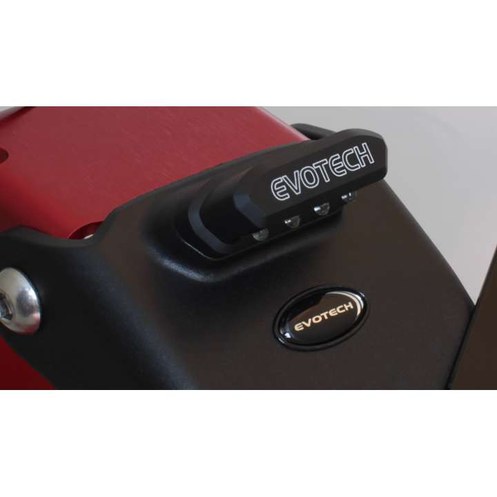 Eclairage de plaque moto à Leds Evotech