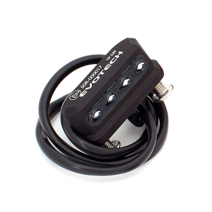 Eclairage de plaque moto à Leds Evotech
