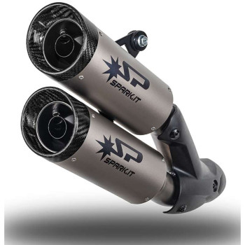 SPARK DYNO Titanium/Carbon DUCATI MONSTER 937 approved muffler