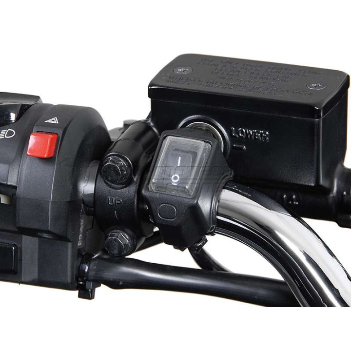 Interrupteur lumière étanche SW-Motech ON/OFF Interrupteur lumière étanche SW-Motech ON/OFF