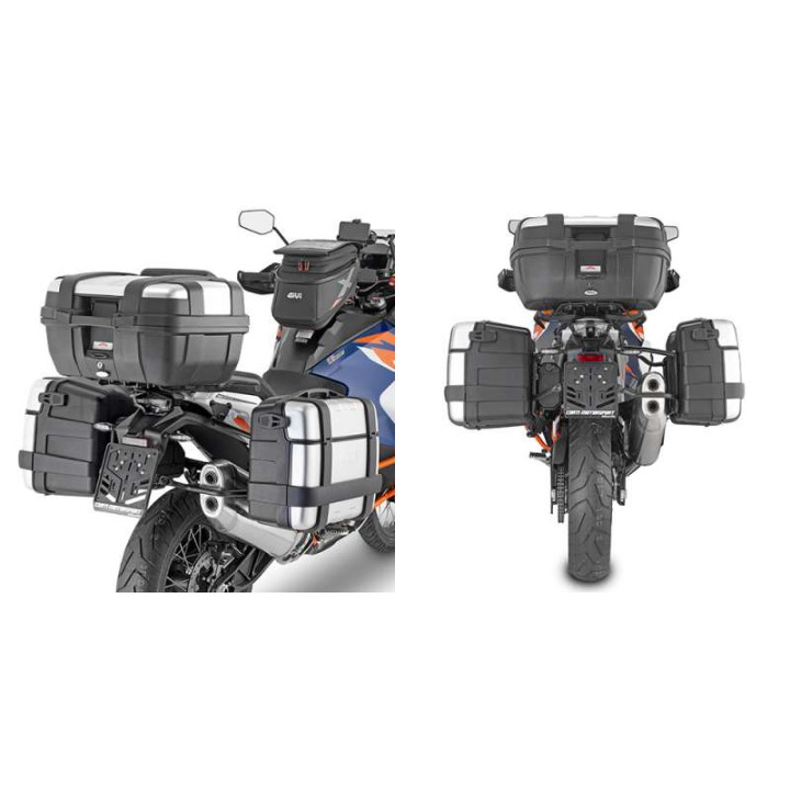 Support valises Givi MONOKEY (PLO6710MK) Aprilia TUAREG 660