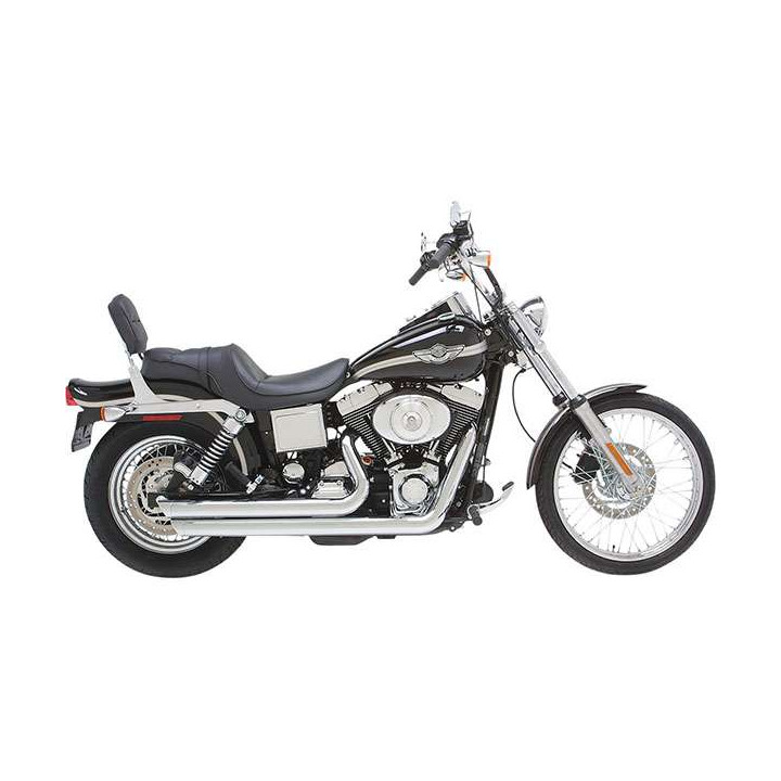 Échappement Vance & Hines BIG SHOTS STAGGERED (17911) Harley DYNA 95-05