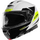 Casque moto modulable Schuberth C5 Eclipse Jaune