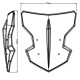 Pare-brise Puig NAKED NEW GENERATION SPORT (3879) MT-125 20-