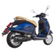 Silencieux homologué Akrapovic Inox Piaggio Vespa GTS 300 (S-VE3SO10-HZDFBL)