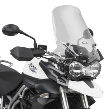 Bulle incolore +17cm Givi (6401DT+D6401KIT) Triumph Tiger 800/800XC