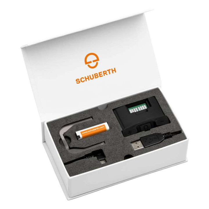 Intercom Schuberth SC1 ADVANCED pour casque Schuberth C4/C4 PRO/R2 (kit pour 1 casque)