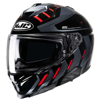 Motorcycle helmet HJC I71 SIMO BLACK/RED