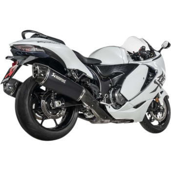 AKRAPOVIC Titanium-approved muffler Suzuki GSX1340R Hayabusa (S-S13SO4-HRAATBL)
