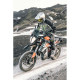 Pantalon moto Icon RAIDEN Grey/Hi-Viz