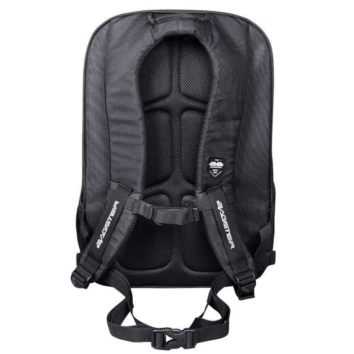 Bagster COMPAK Motorcycle Backpack Black/White 20L