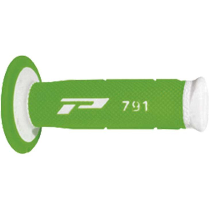 Poignées moto cross ProGrip 791 (Base blanche ou fluo)