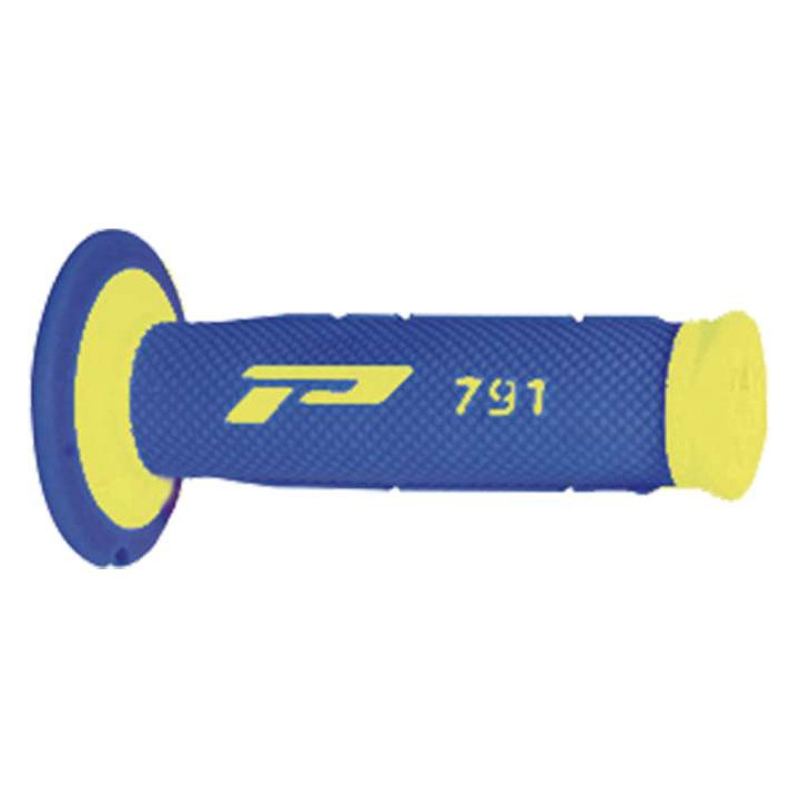 Poignées moto cross ProGrip 791 (Base blanche ou fluo)