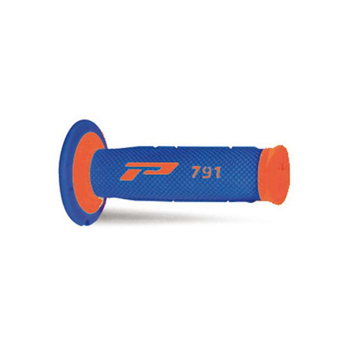 Poignées moto cross ProGrip 791 (Base blanche ou fluo)