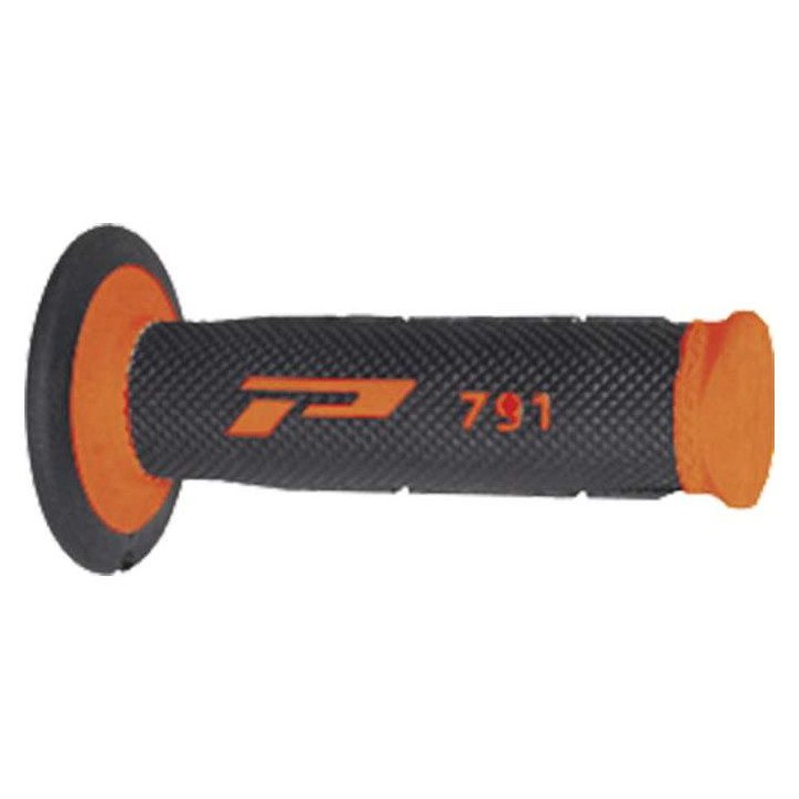 Poignées moto cross ProGrip 791 (Base blanche ou fluo)