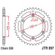 Couronne acier carbone C49 JT 50 dents pas 520 type 897 Couronne acier carbone C49 JT 50 dents pas 520 type 897