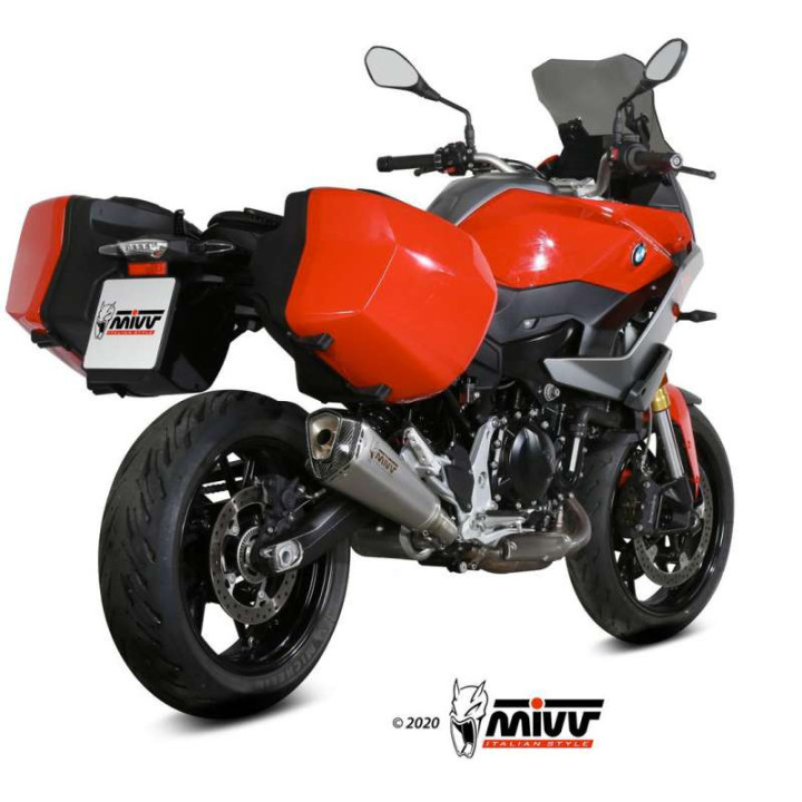 Silencieux homologué Mivv DELTA RACE Inox (B.037.LDRX) BMW F900XR