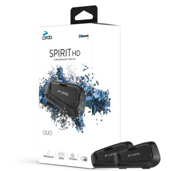 Intercoms moto Cardo SPIRIT HD DUO (2 Casques)