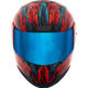 Casque moto Icon AIRFORM FEVER DREAM Rouge