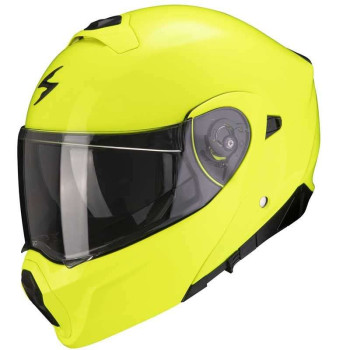 Casque moto modulable Scorpion EXO-930 SOLID FLUO