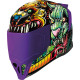 Casque moto Icon AIRFLITE CAT SCRATCH FEVER BLUE