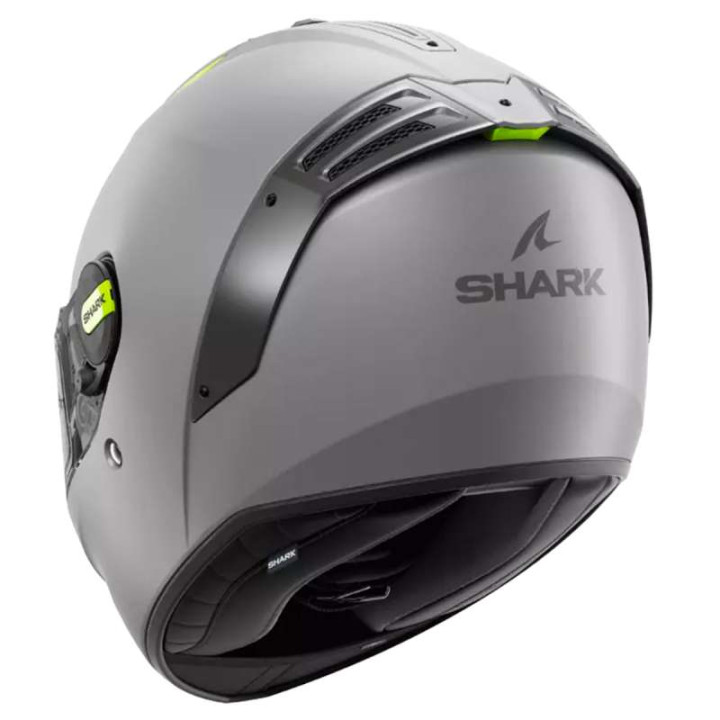 Shark SPARTAN RS BLANK MAT SP SILVER YELLOW motorcycle helmet